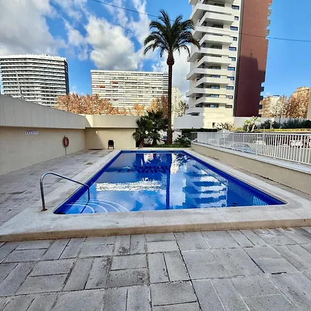 Апартаменты Torre Levante, Primera Linea De Playa Бенидорм